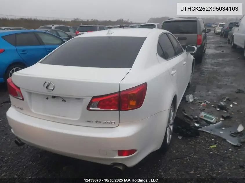 JTHCK262X95034103 2009 Lexus Is 250