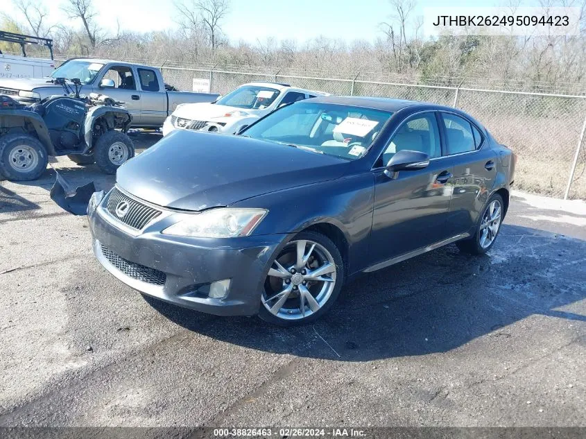 JTHBK262495094423 2009 Lexus Is 250