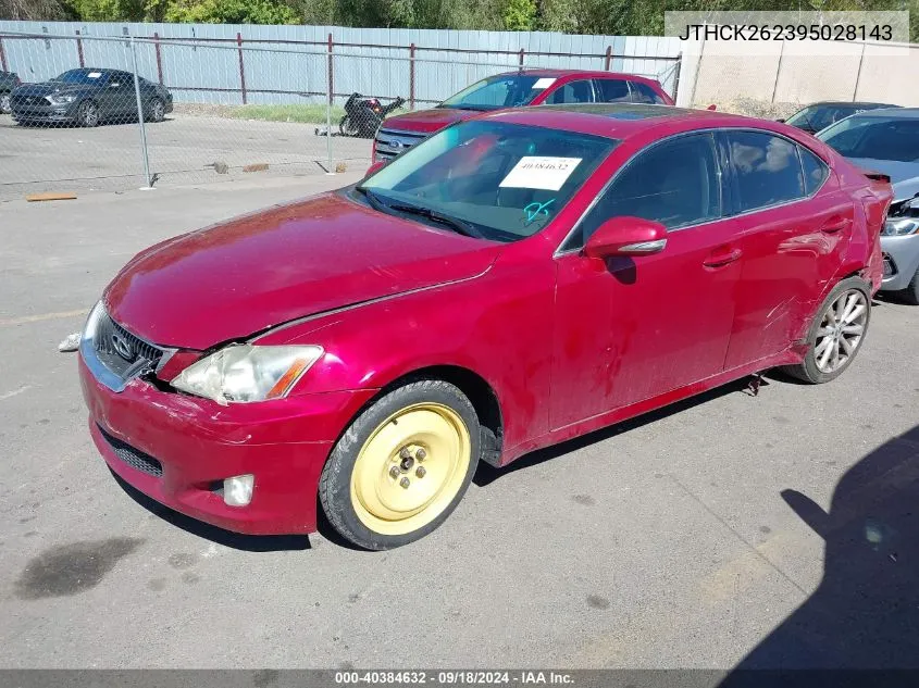 JTHCK262395028143 2009 Lexus Is 250