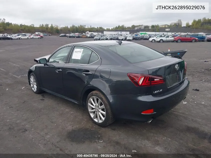 JTHCK262895029076 2009 Lexus Is 250