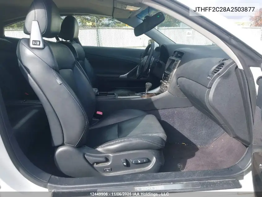 JTHFF2C28A2503877 2010 Lexus Is 250