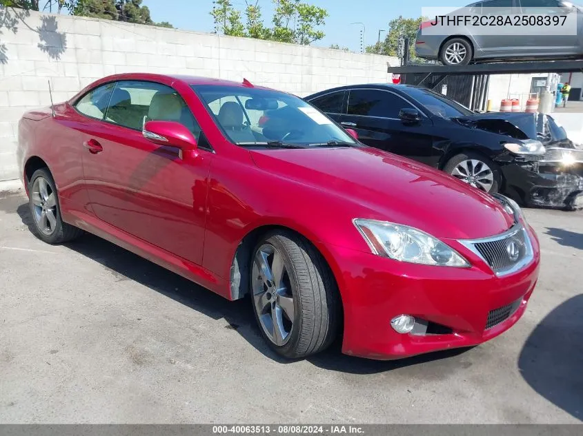 JTHFF2C28A2508397 2010 Lexus Is 250C