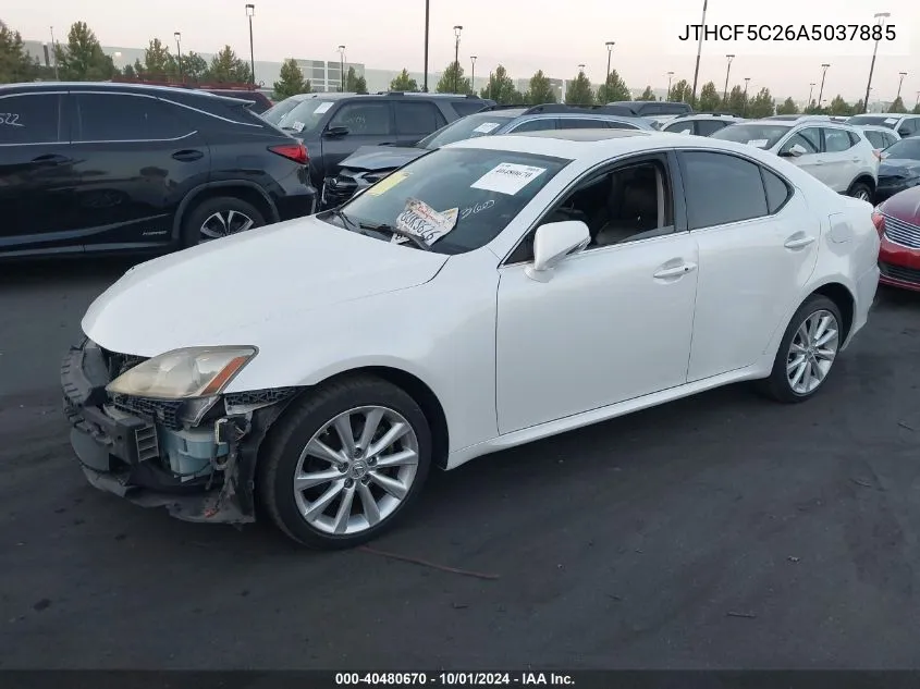 JTHCF5C26A5037885 2010 Lexus Is 250