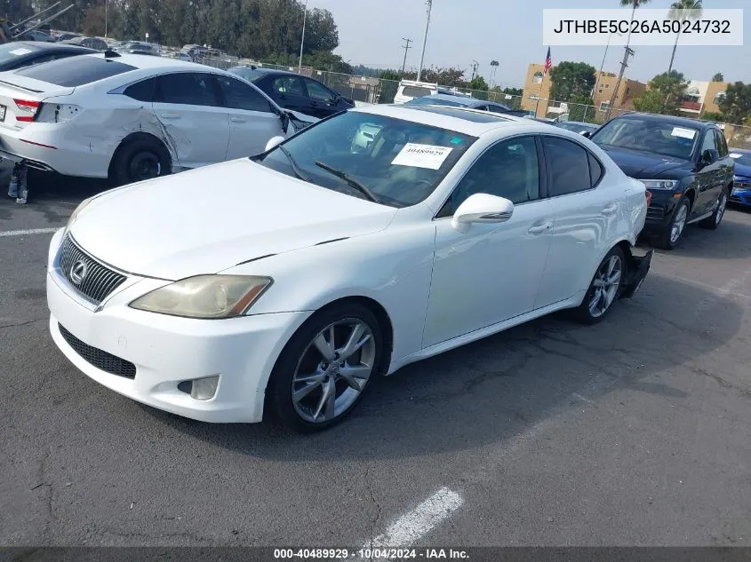 JTHBE5C26A5024732 2010 Lexus Is 350