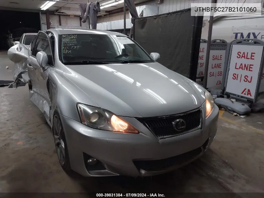 JTHBF5C27B2101060 2011 Lexus Is 250