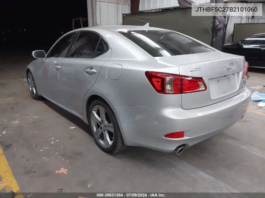 JTHBF5C27B2101060 2011 Lexus Is 250