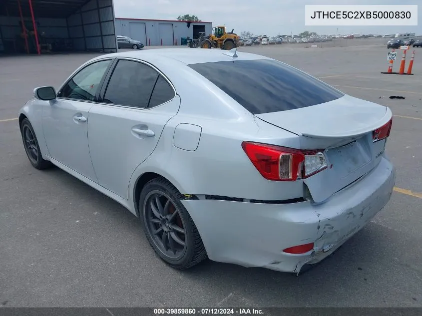 JTHCE5C2XB5000830 2011 Lexus Is 350