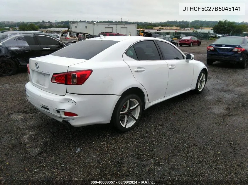 JTHCF5C27B5045141 2011 Lexus Is 250