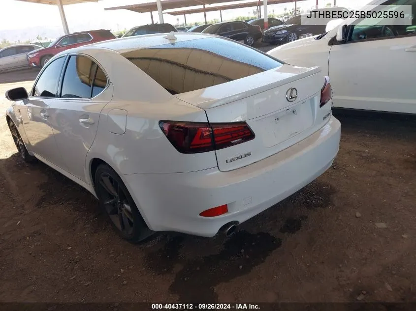 JTHBE5C25B5025596 2011 Lexus Is 350