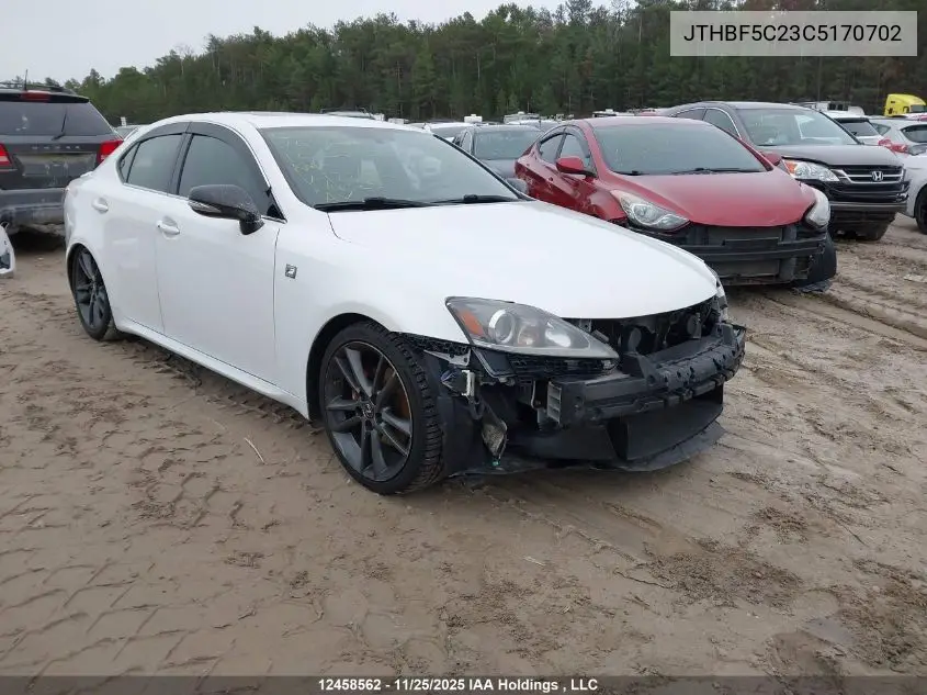 JTHBF5C23C5170702 2012 Lexus Is 250