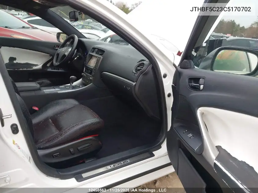 JTHBF5C23C5170702 2012 Lexus Is 250
