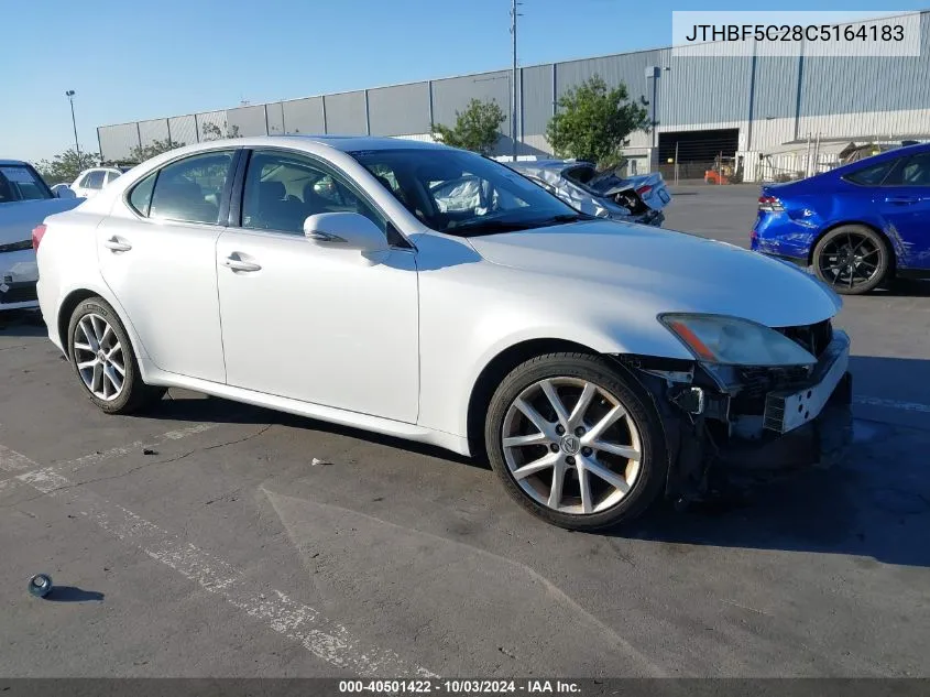 JTHBF5C28C5164183 2012 Lexus Is 250