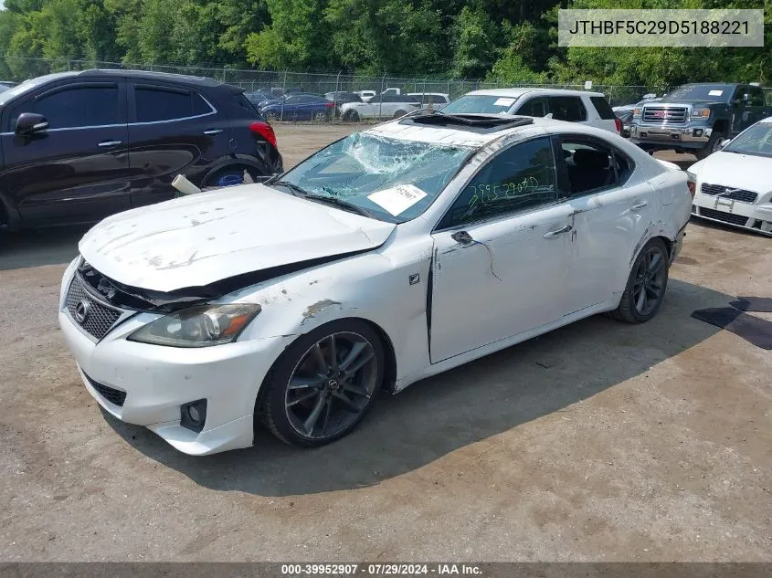 JTHBF5C29D5188221 2013 Lexus Is 250