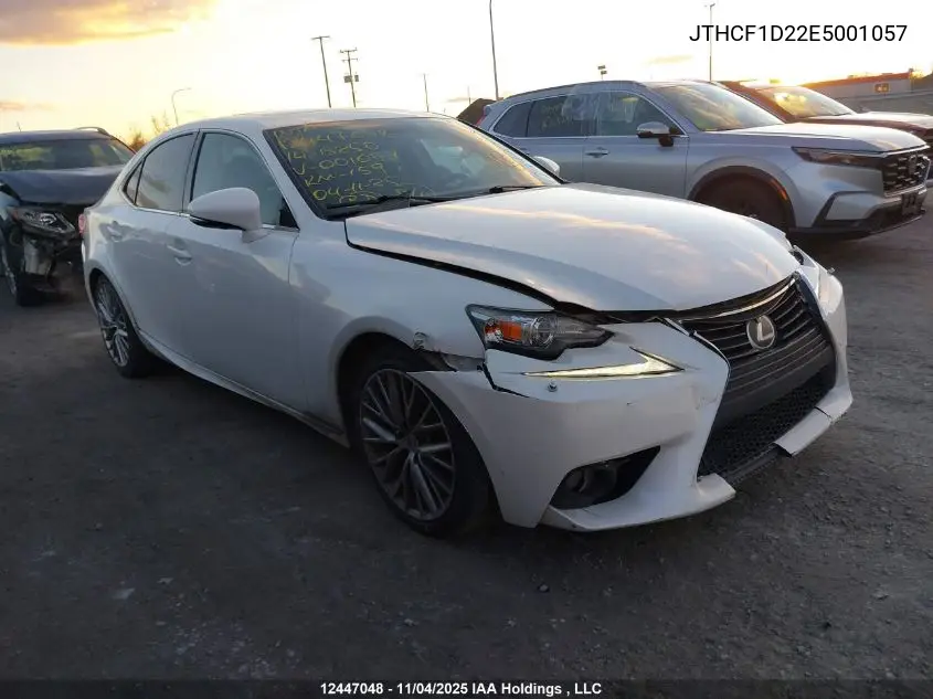 JTHCF1D22E5001057 2014 Lexus Is 250