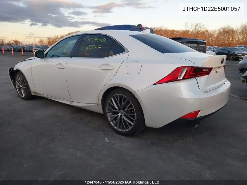 JTHCF1D22E5001057 2014 Lexus Is 250