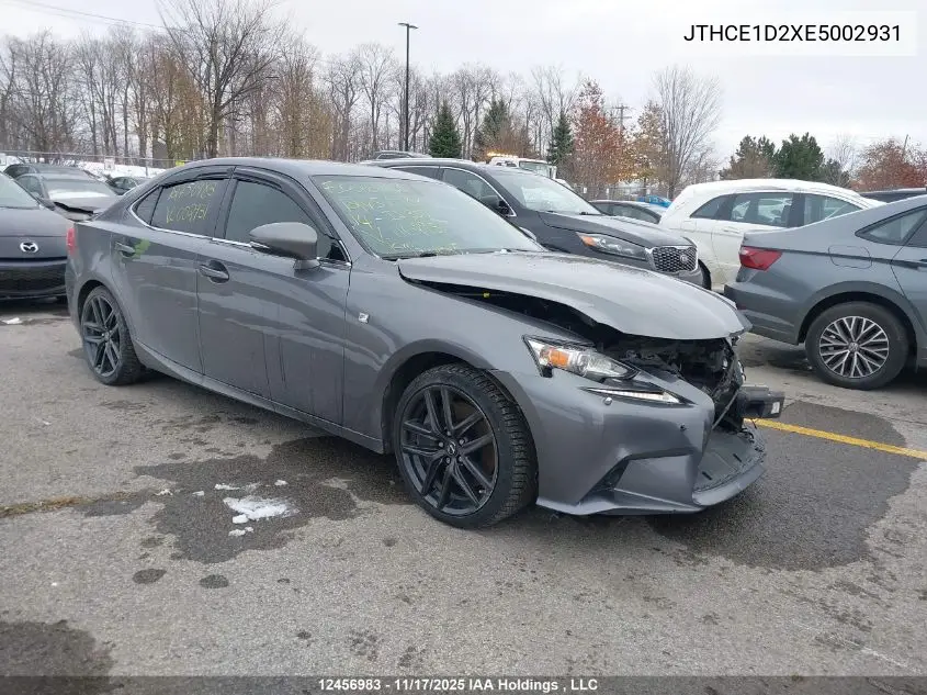 JTHCE1D2XE5002931 2014 Lexus Is 350