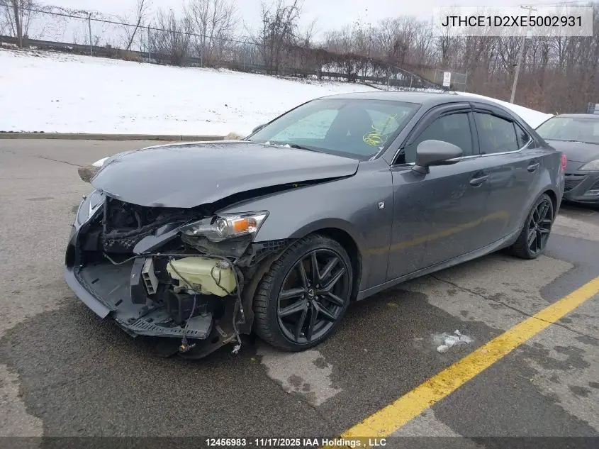 JTHCE1D2XE5002931 2014 Lexus Is 350