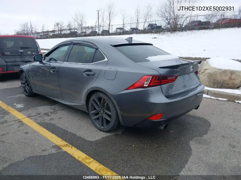 JTHCE1D2XE5002931 2014 Lexus Is 350