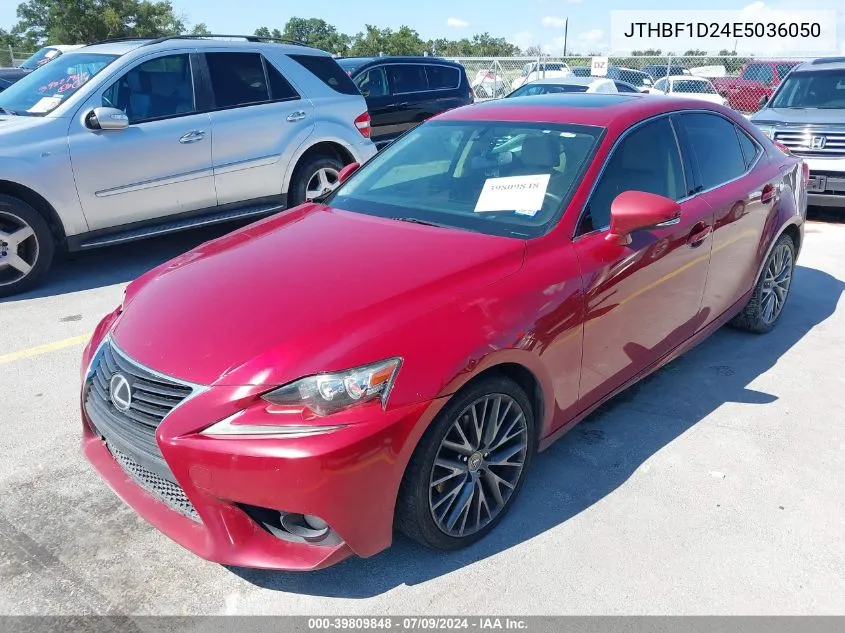 JTHBF1D24E5036050 2014 Lexus Is 250