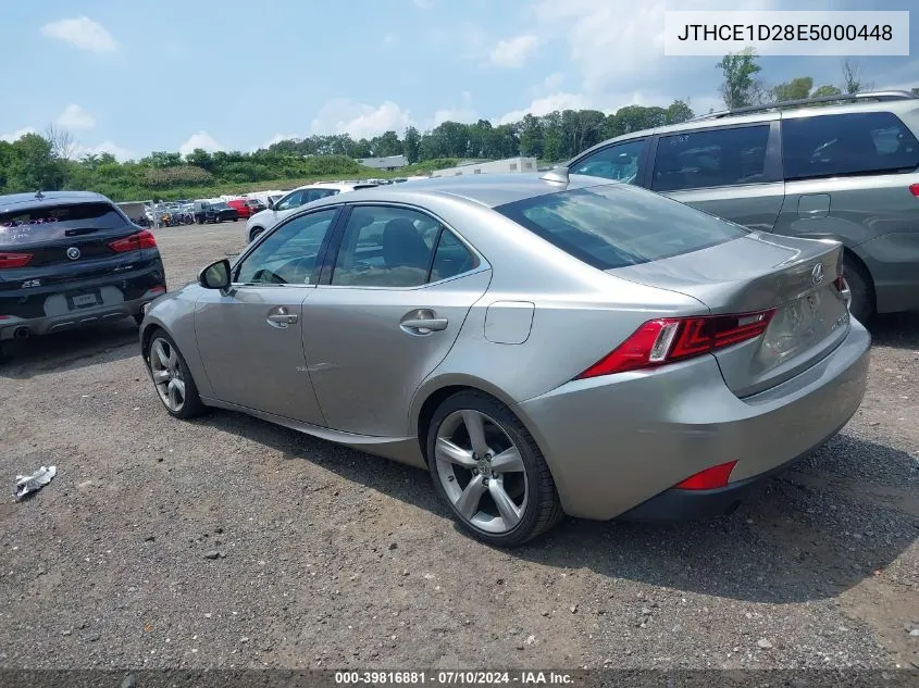 JTHCE1D28E5000448 2014 Lexus Is 350