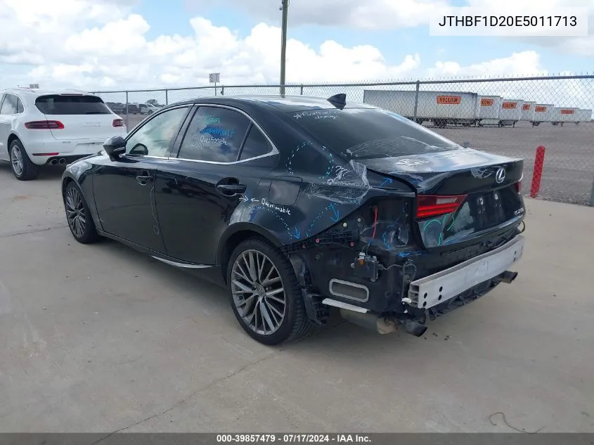 JTHBF1D20E5011713 2014 Lexus Is 250