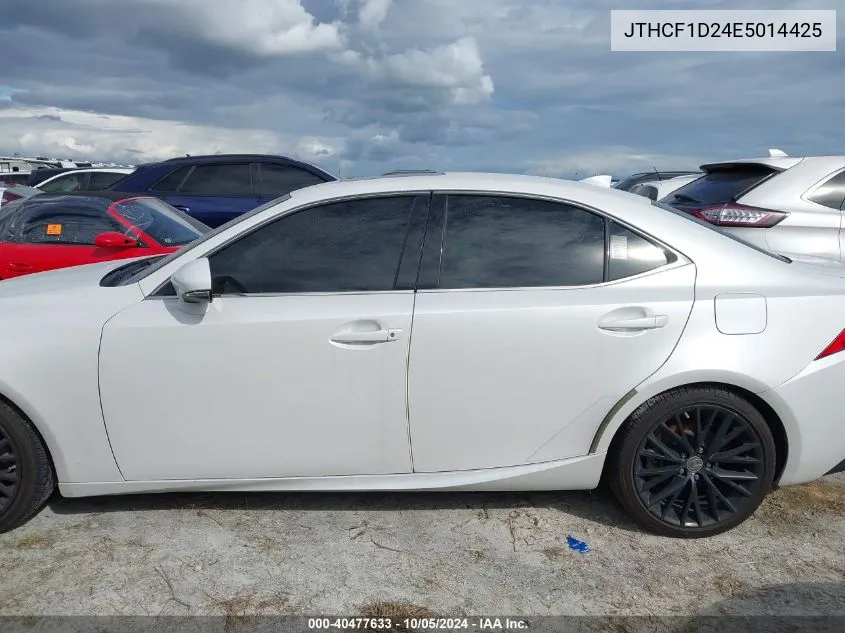 JTHCF1D24E5014425 2014 Lexus Is 250