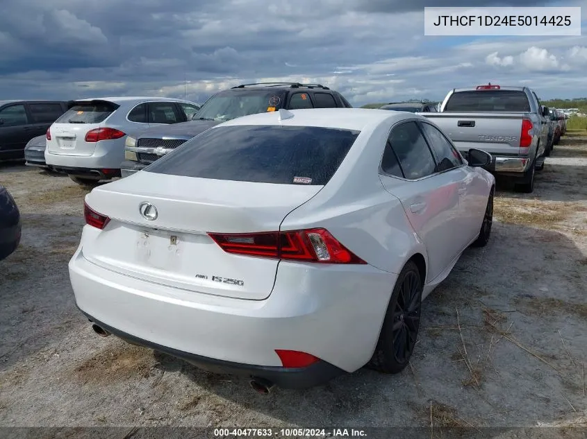 JTHCF1D24E5014425 2014 Lexus Is 250