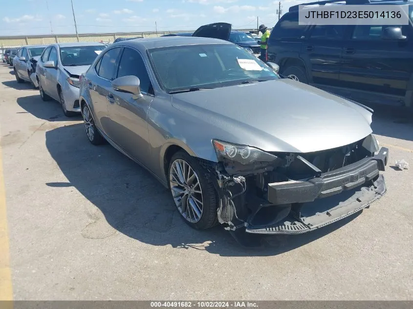 JTHBF1D23E5014136 2014 Lexus Is 250