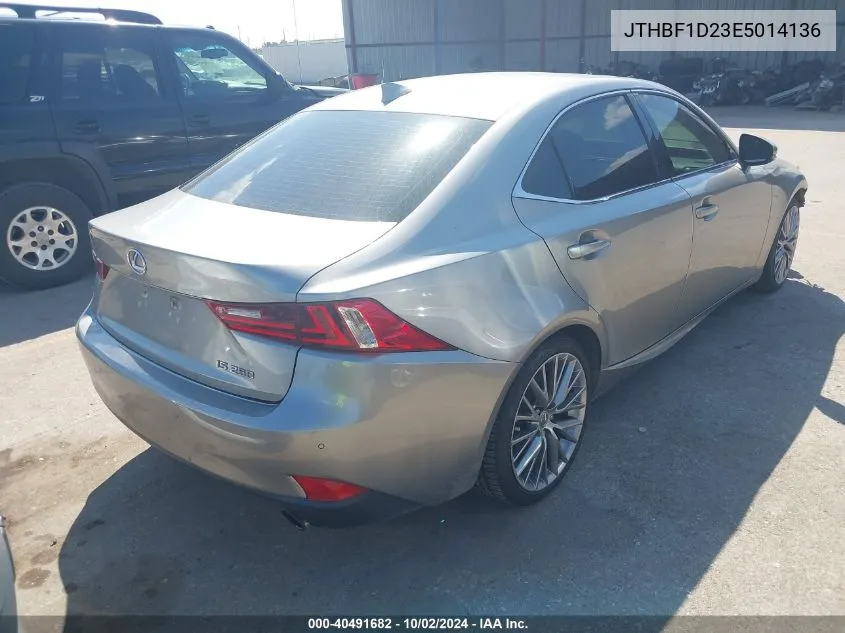 JTHBF1D23E5014136 2014 Lexus Is 250