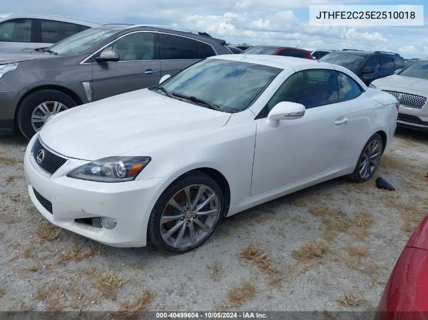 JTHFE2C25E2510018 2014 Lexus Is 350C 350