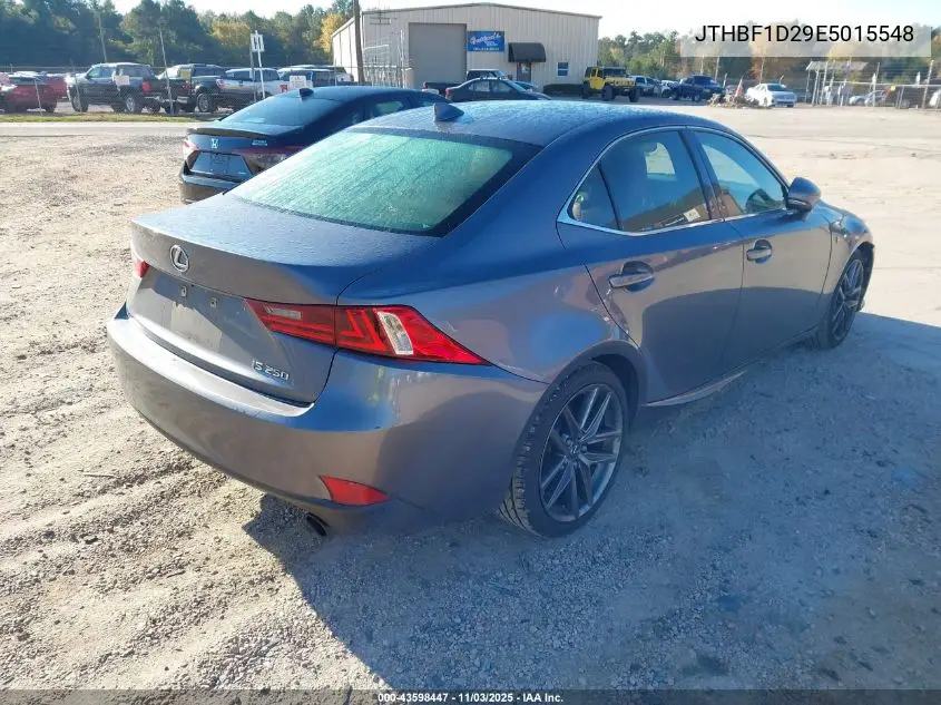 JTHBF1D29E5015548 2014 Lexus Is 250