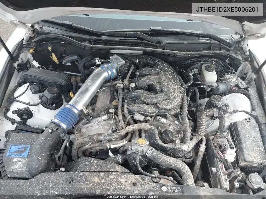 JTHBE1D2XE5006201 2014 Lexus Is 350