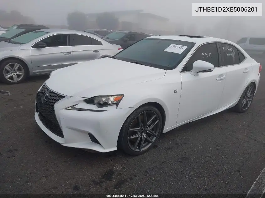 JTHBE1D2XE5006201 2014 Lexus Is 350