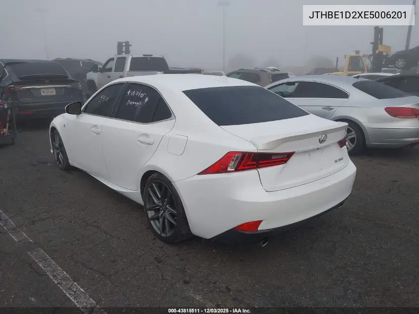 JTHBE1D2XE5006201 2014 Lexus Is 350