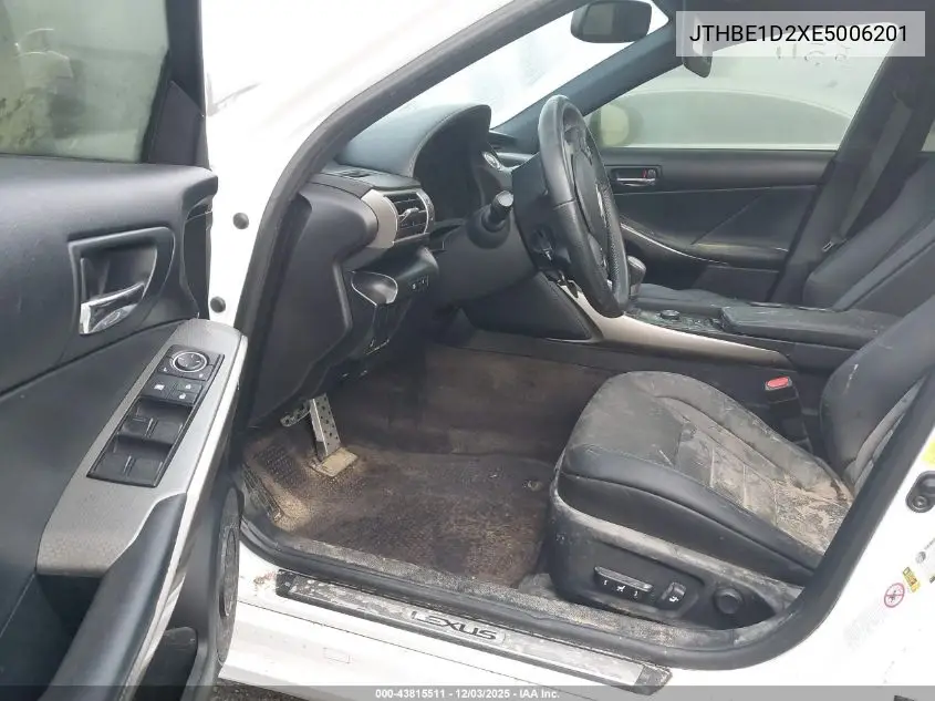 JTHBE1D2XE5006201 2014 Lexus Is 350