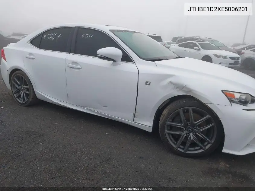 JTHBE1D2XE5006201 2014 Lexus Is 350