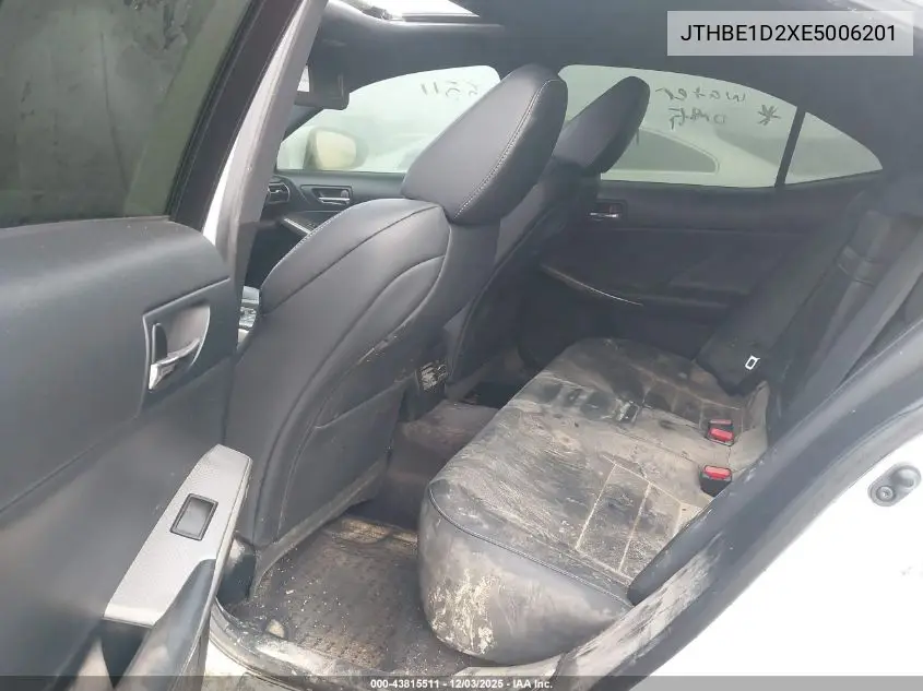 JTHBE1D2XE5006201 2014 Lexus Is 350