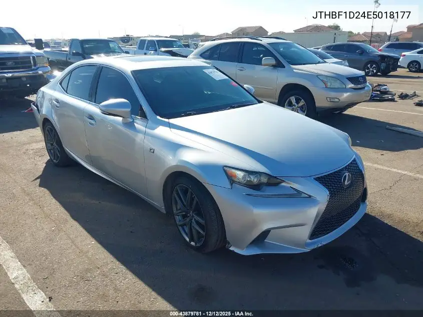 JTHBF1D24E5018177 2014 Lexus Is 250