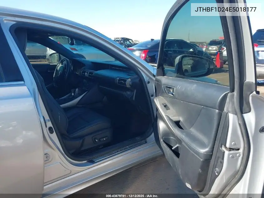 JTHBF1D24E5018177 2014 Lexus Is 250