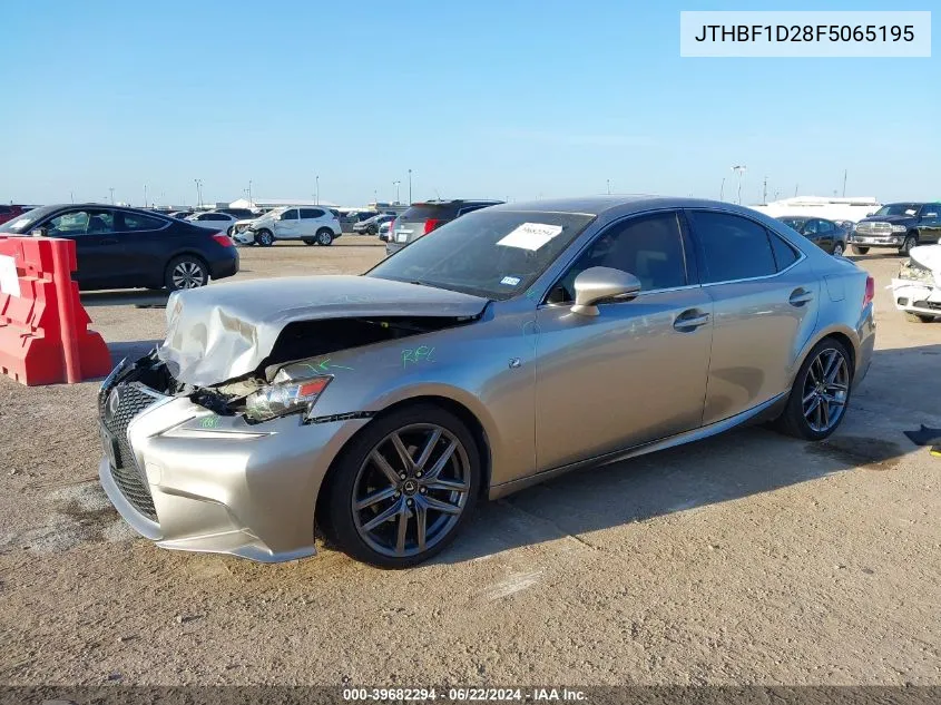 JTHBF1D28F5065195 2015 Lexus Is 250