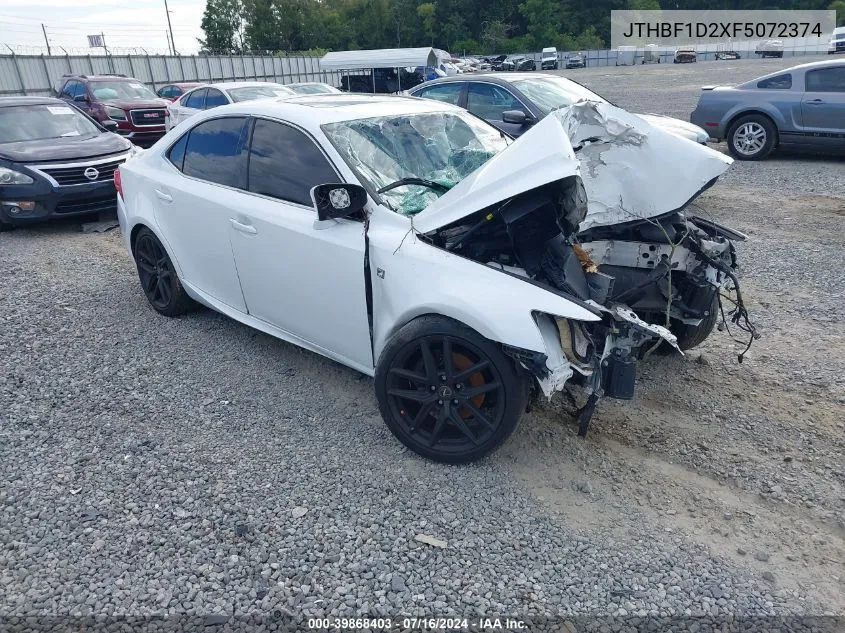 JTHBF1D2XF5072374 2015 Lexus Is 250