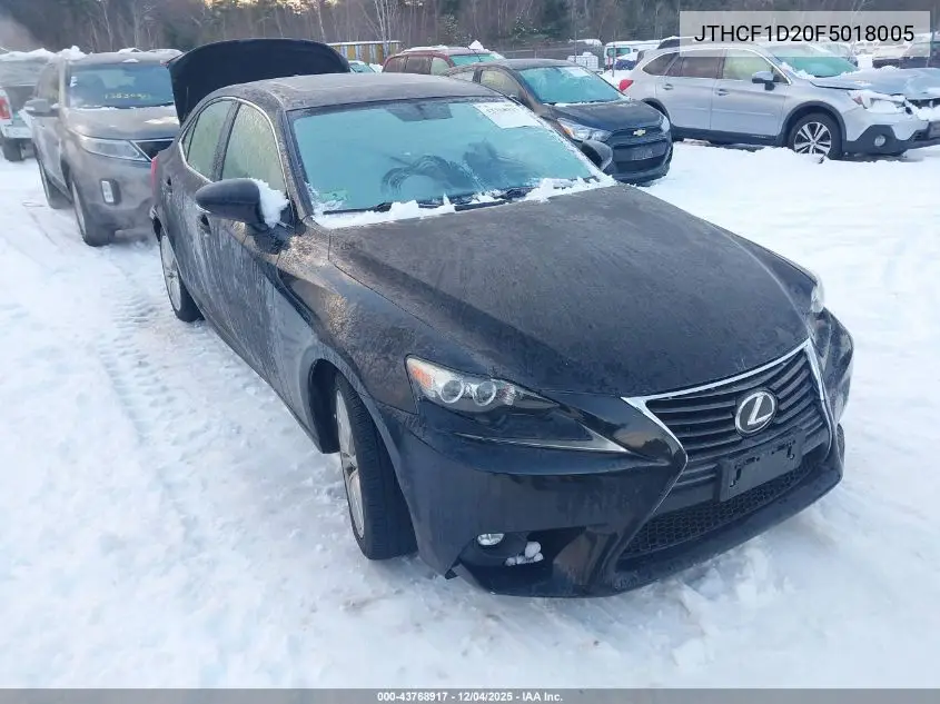 JTHCF1D20F5018005 2015 Lexus Is 250