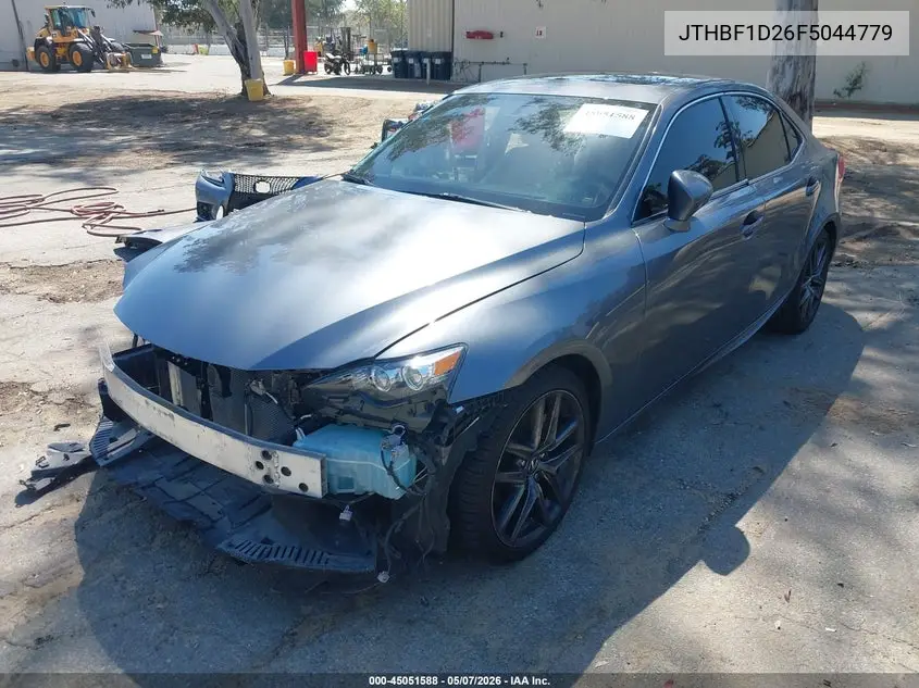 JTHBF1D26F5044779 2015 Lexus Is 250