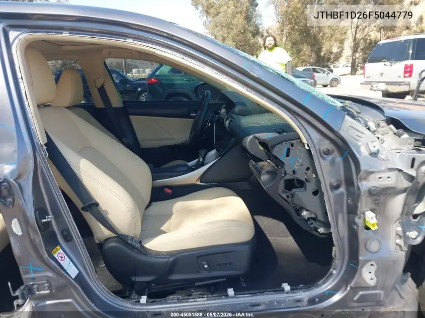 JTHBF1D26F5044779 2015 Lexus Is 250
