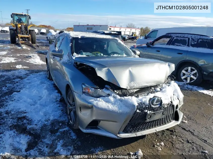 JTHCM1D28G5001248 2016 Lexus Is 300 300