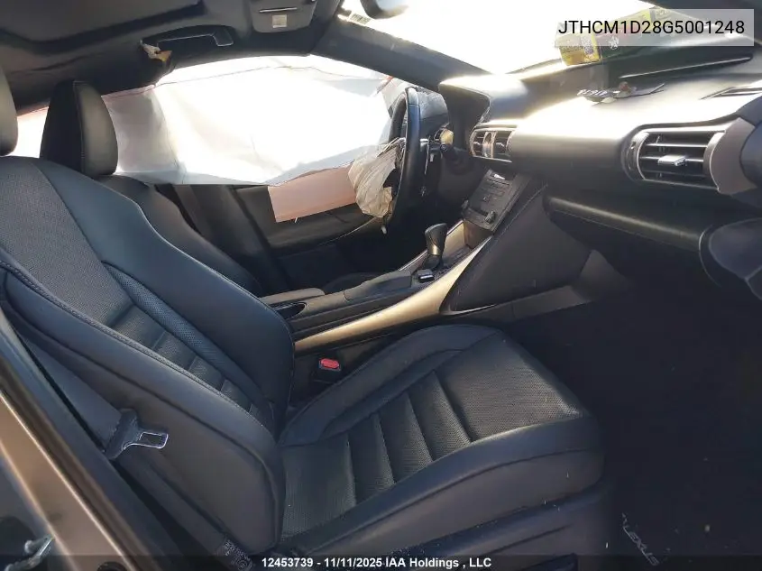 JTHCM1D28G5001248 2016 Lexus Is 300 300