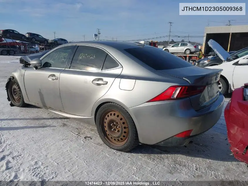JTHCM1D23G5009368 2016 Lexus Is 300 300