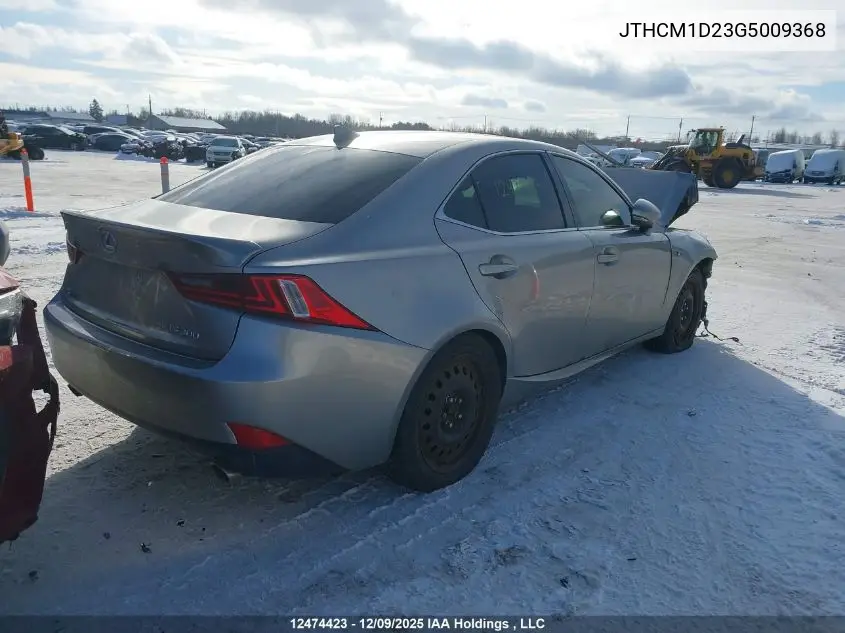 JTHCM1D23G5009368 2016 Lexus Is 300 300