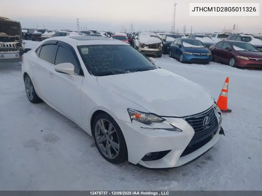 JTHCM1D28G5011326 2016 Lexus Is 300 300