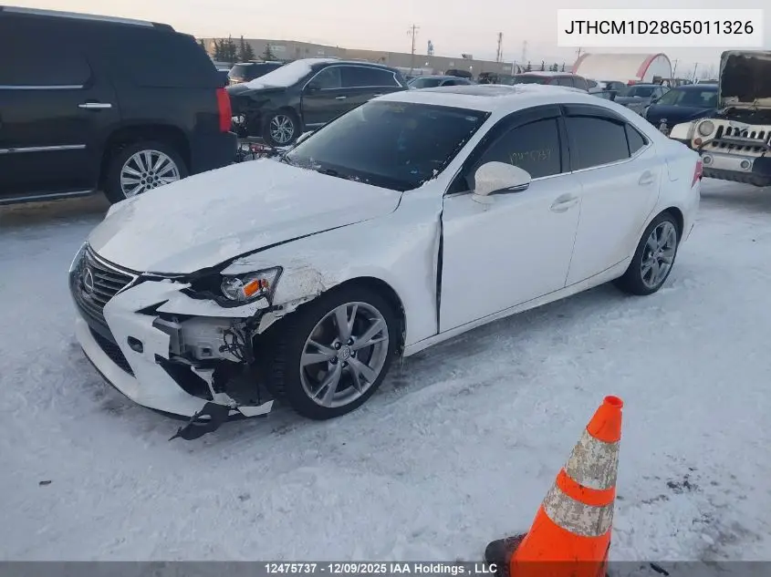 JTHCM1D28G5011326 2016 Lexus Is 300 300